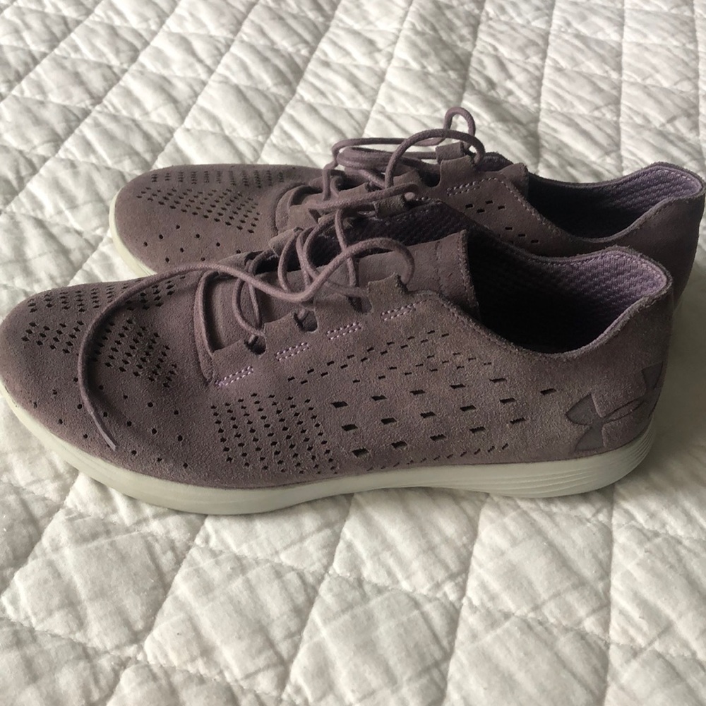 Purplish grey under armour everyday sneaker
